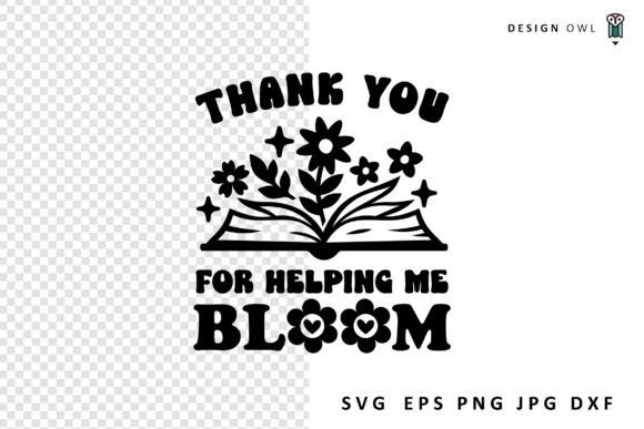 A Designer's Look at the 'Thank You for Helping Me Bloom' Embroidery File