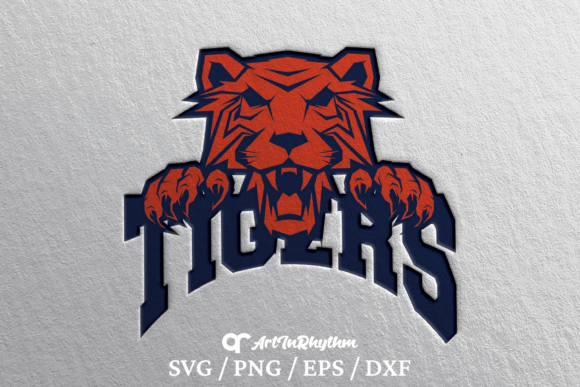 A Designer's Review of the Tigers Logo Sport School Mascot Svg