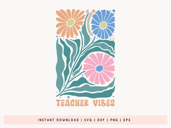 A Hands-On Review of Boho Floral Teacher Vibes SVG for Embroidery