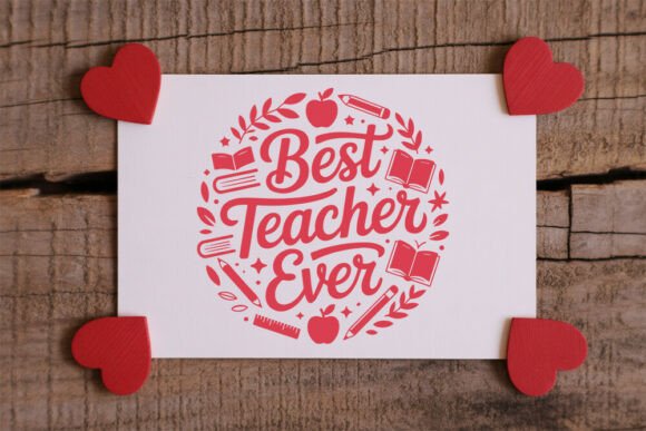 A Real Designer's Look at the Best Teacher Ever Valentine Design