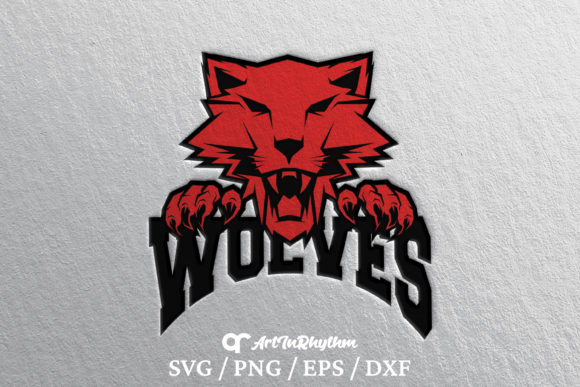 A Wolf Mascot Design Built for Real Embroidery Work