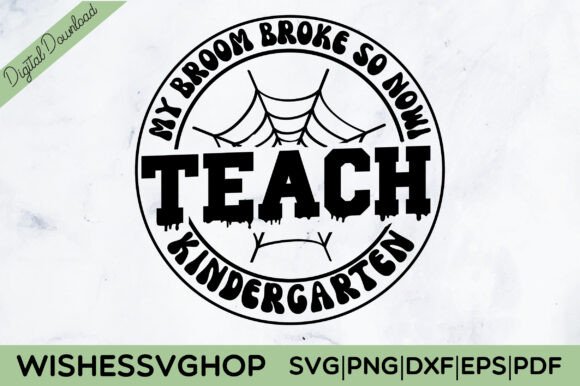 The 'BROKE TEACHER' Halloween Design: An Embroidery Designer's Review